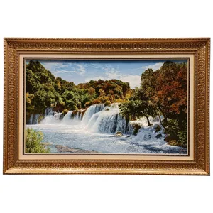 تابلو فرش دستباف مدل آبشار خروشان کد42