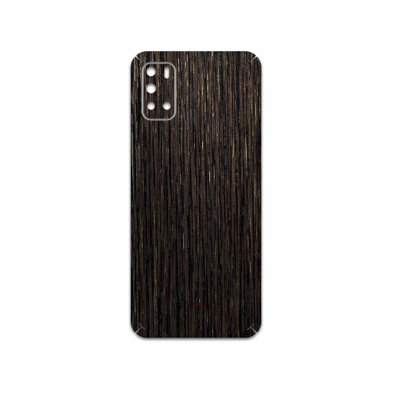 برچسب پوششی ماهوت مدل Dark-Gold-Stripes-Wood مناسب برای گوشی موبایل جی پلاس Z10