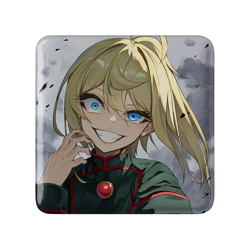 مگنت خندالو طرح تانیا انیمه یوجو سنکی مدل مربعی کد 34684