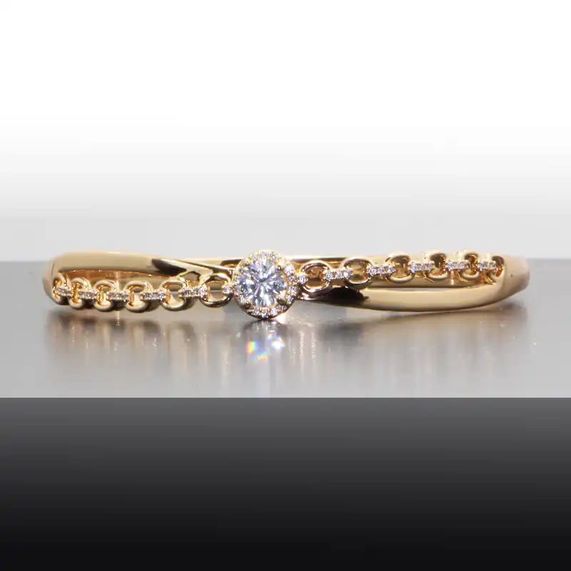 النگو زنانه ژوپینگ مدل تگ نگین کد XP143