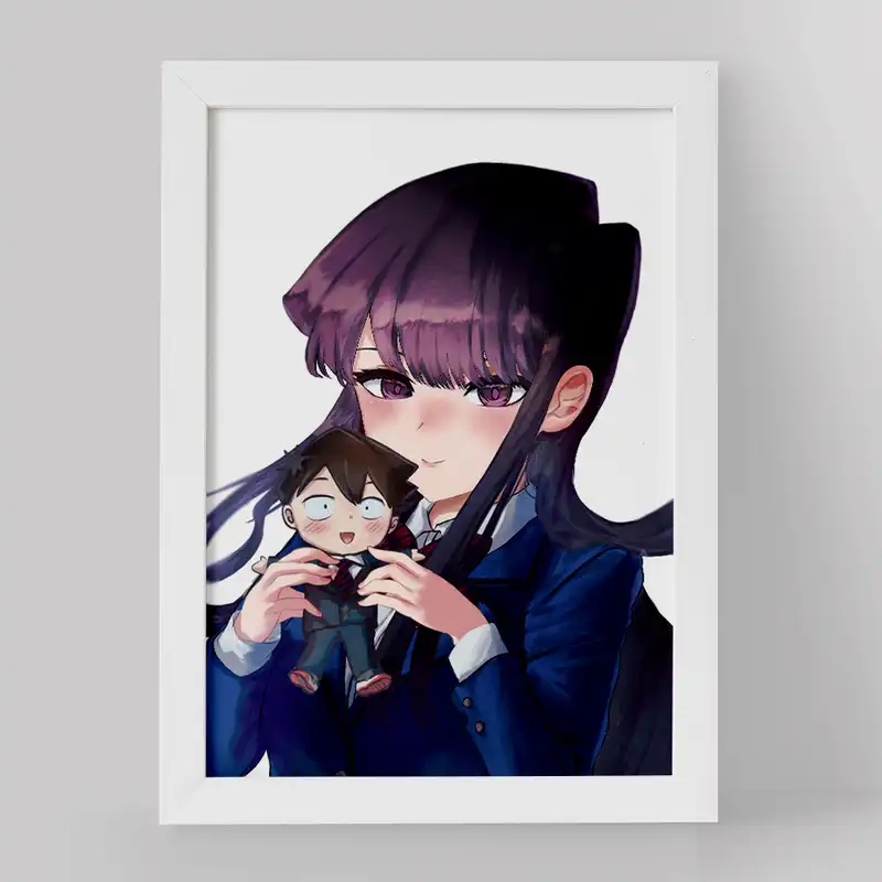 تابلو خندالو مدل انیمه کومی سان کد 16065