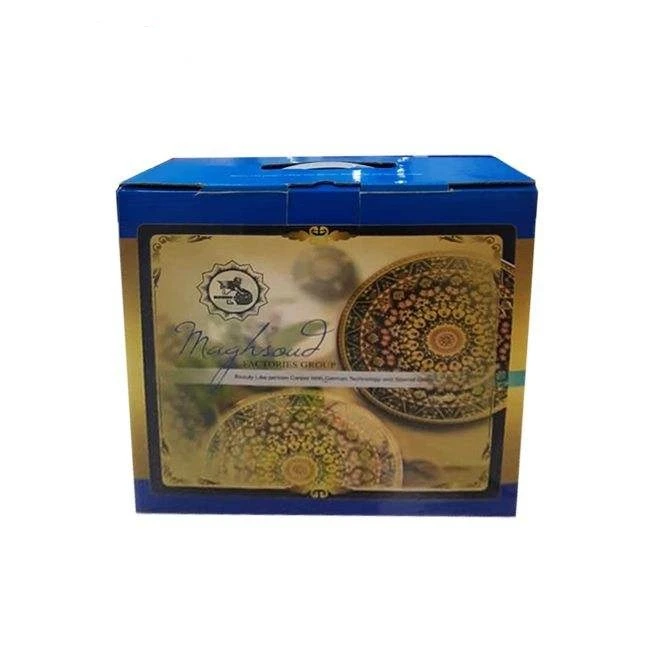 عکس شماره 2 : ست کاسه و بشقاب مقصود مدل ترنج مجموعه 2 عددی