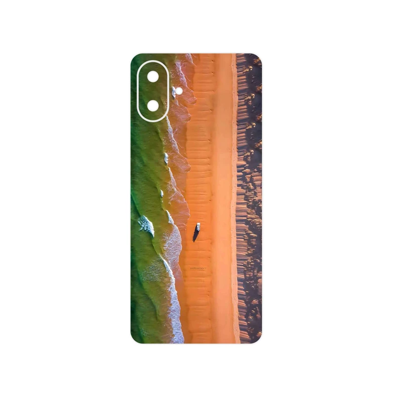 برچسب پوششی ماهوت مدل Beach and Green Sea مناسب برای گوشی موبایل سامسونگ Galaxy A07