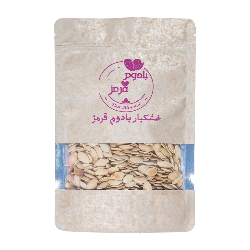 تخمه کدو گوشتی بادوم قرمز نمکدون - 1 کیلوگرم
