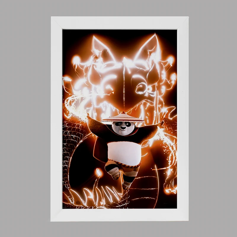 تابلو خندالو مدل پاندای کونگ فوکار کد F1564