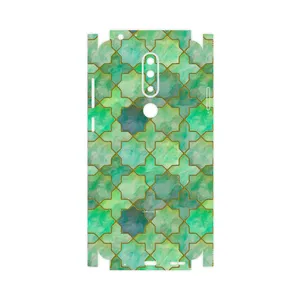 MAHOOT Iran Tile 8-FullSkin Cover Sticker for Nokia 5.1 Plus