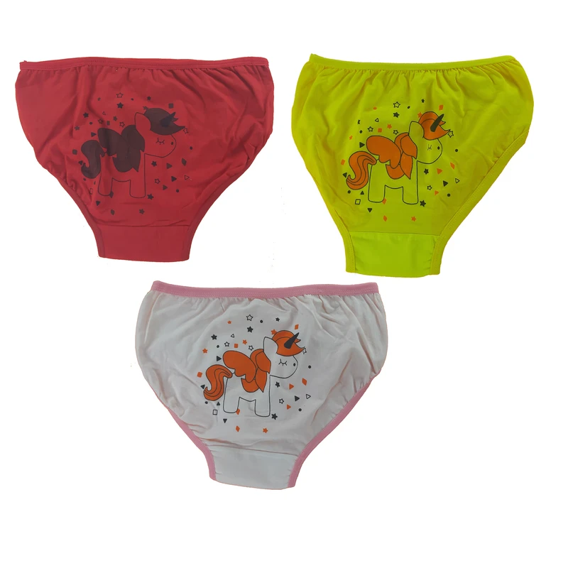 شورت زنانه مدل پنبه ای 58 طرح تکشاخ مجموعه 3 عددی