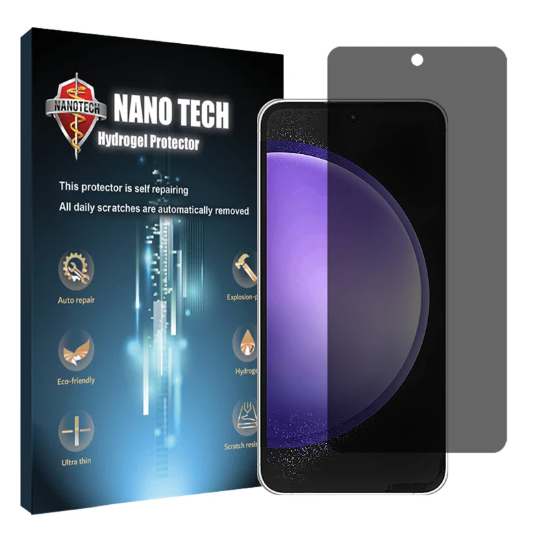 محافظ صفحه نمایش حریم شخصی نانو تک مدل Tough مناسب برای گوشی موبایل سامسونگ Galaxy S23 FE