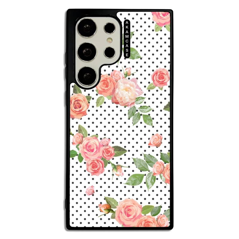 کاور آکام مدل AMC-WSGS23U-FLOWERS5 مناسب برای گوشی موبایل سامسونگ Galaxy S23 Ultra