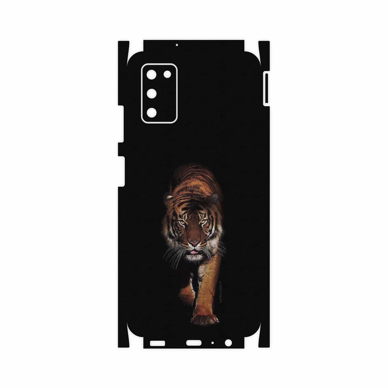 برچسب پوششی ماهوت مدل Wild-Tiger-FullSkin مناسب برای گوشی موبایل سامسونگ Galaxy A03S