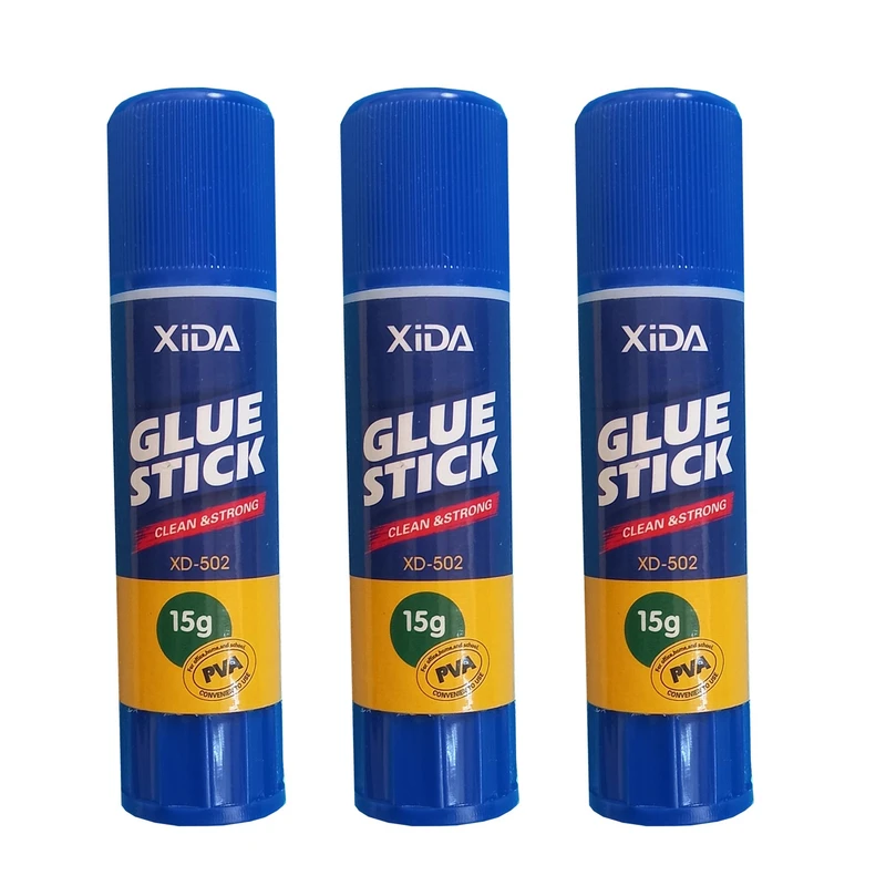 چسب ماتیکی مدل XIDA کد PVA-15 بسته 3 عددی