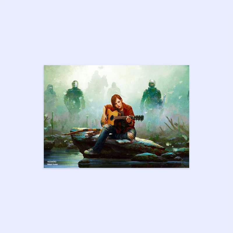 پوستر هومرو مدل فلزی طرح The last of us  کد PS766