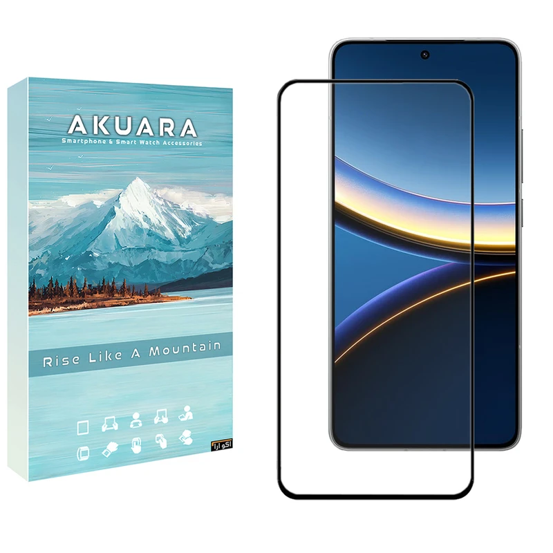 محافظ صفحه نمایش آکوآرا مدل AKU fl1 مناسب برای گوشی موبایل شیائومی Poco F7 Pro