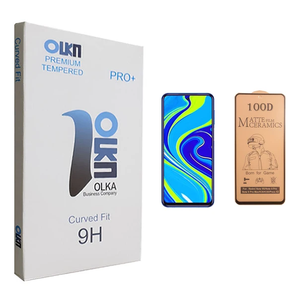 محافظ صفحه نمایش سرامیکی الکا مدل +PRO مناسب برای گوشی موبایل شیائومی Redmi Note 9s