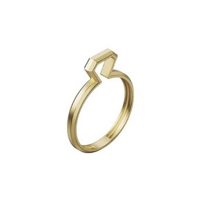 انگشتر طلا 18 عیار زنانه گلدم مدل R3310007