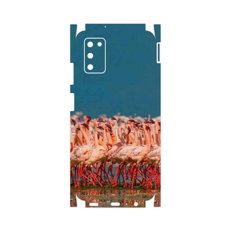 برچسب پوششی ماهوت مدل Flamingo-FullSkin مناسب برای گوشی موبایل سامسونگ Galaxy A03S