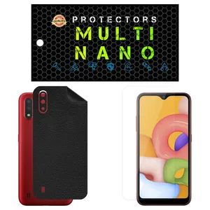 Multi Nano X-SFL Screen Protector For Samsung Galaxy A01 with back skin