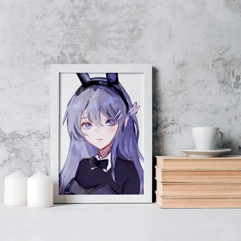 تابلو خندالو مدل مای انیمه بانی گرل سنپای کد 16444