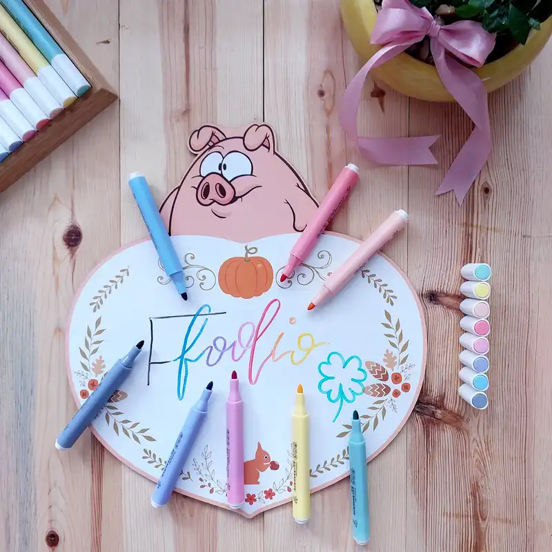 ماژیک وایت برد مدل جادویی بسته 8 عددی