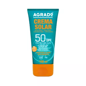 کرم ضد آفتاب بدون رنگ آگرادو SPF 50 مدل A+ ‌مناسب انواع پوست حجم 100 میلی‌لیتر