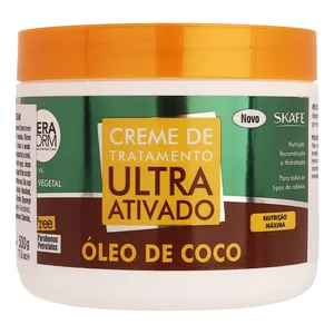 ماسک تقویت کننده مو اسکیف مدل نارگیل مناسب برای موهای خشک و دارای شوره وزن 500 گرم