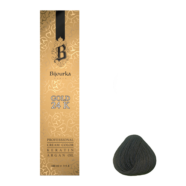 رنگ مو بیجورکا شماره 7/2 حجم 100 میلی لیتر رنگ بلوند دودی متوسط