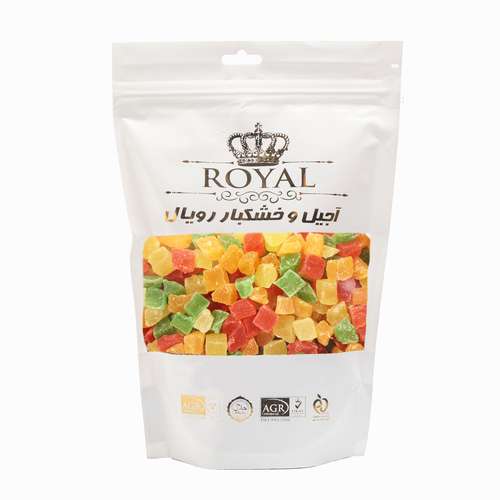 حبه میوه آناناس رنگی رویال - 250 گرم