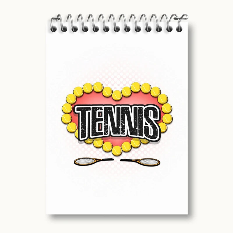 دفتر یادداشت 50 برگ خندالو مدل تنیس Tennis کد 26623