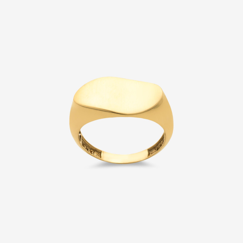 انگشتر طلا 18 عیار زنانه جواهری راز مدل R249-33 سایز 59