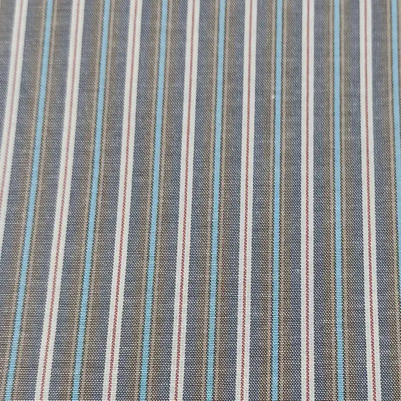 پارچه لباس مدل تترون راه راه کد 96561