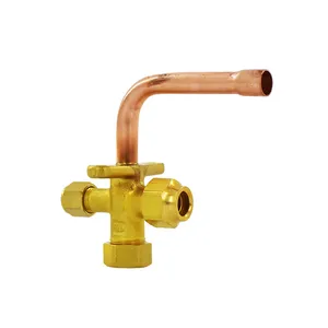 شیرسرویس کولرگازی مدل 1/2 کله کج