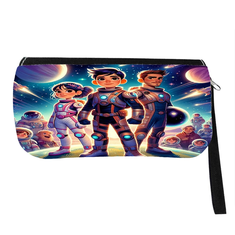 جامدادی پاد آفرین مدل فانتزی طرح فضانورد ماه و ستاره کد p702