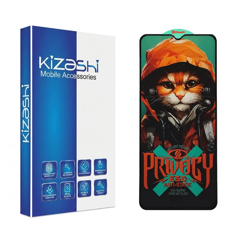 محافظ صفحه نمایش کیزاشی مدل حریم شخصی مناسب برای گوشی موبایل سامسونگ Galaxy A05