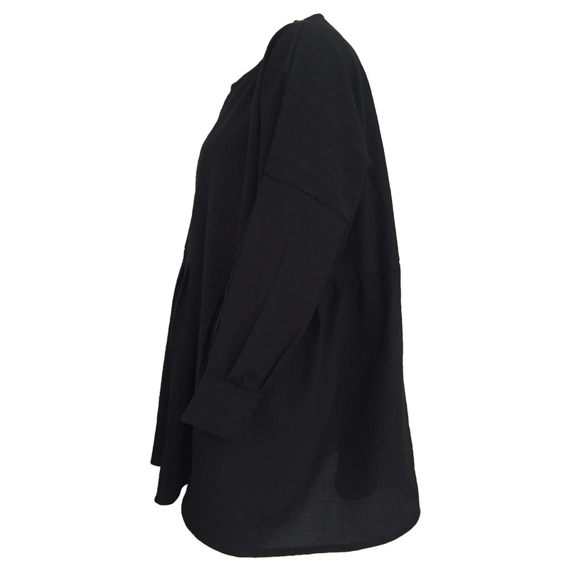 تونیک زنانه مدل عروسکی کد tm-2734 رنگ مشکی