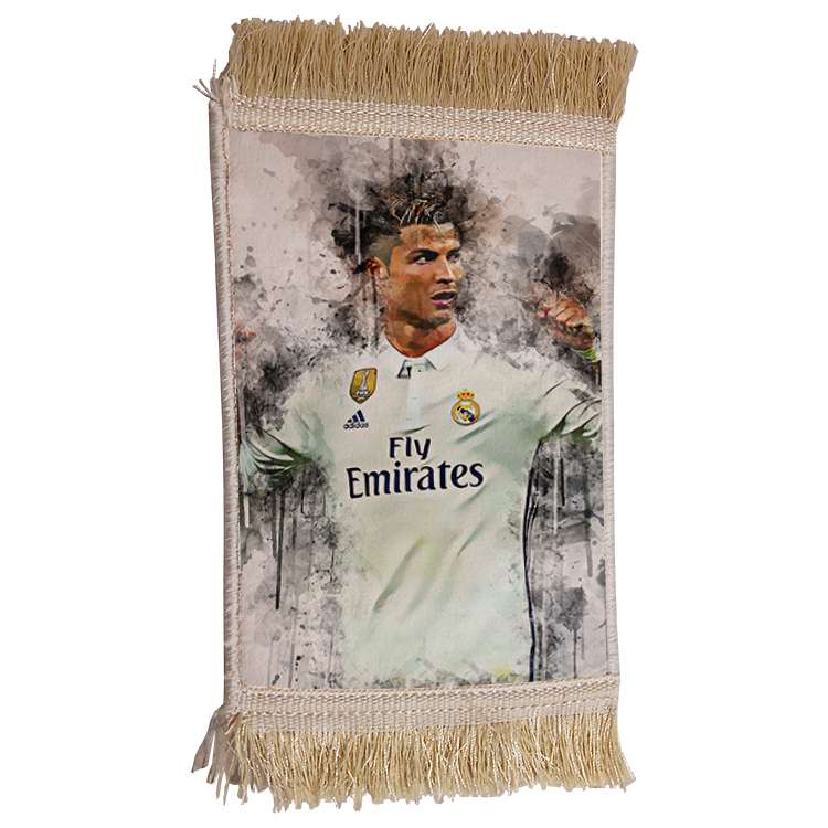 فرش ماشینی دیوارکوب مدل رونالدو کد 372