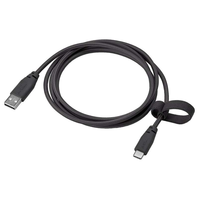  کابل تبدیل USB به microUSB ایکیا  مدل LILLHULT طول 1.5متر 
