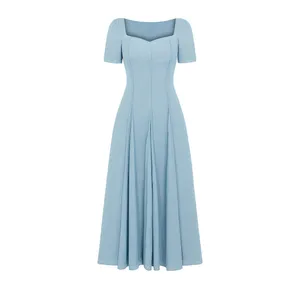 پیراهن یقه دلبری زنانه شین مدل 44159