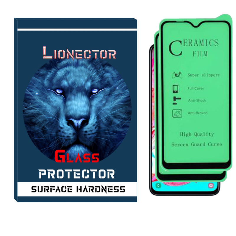 محافظ صفحه نمایش سرامیکی لایونکتور مدل LICR-02 مناسب برای گوشی موبایل شیائومی REDMI 8 بسته دو عددی