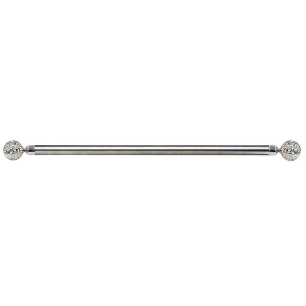 چوب پرده مدل SD طرح قپه گرد طول 300 سانتیمتر چوب پرده مدل SD طرح قپه گرد طول 300 سانتیمتر