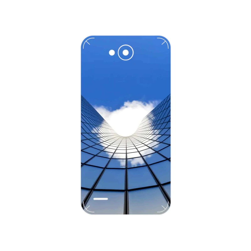 برچسب پوششی ماهوت مدل Glass skyscraper مناسب برای گوشی موبایل ال جی X Power 2