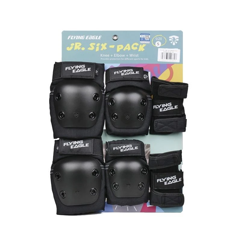 عکس شماره 5 : لوازم ایمنی اسکیت فلاینگ ایکل مدل valiant مجموعه شش عددی