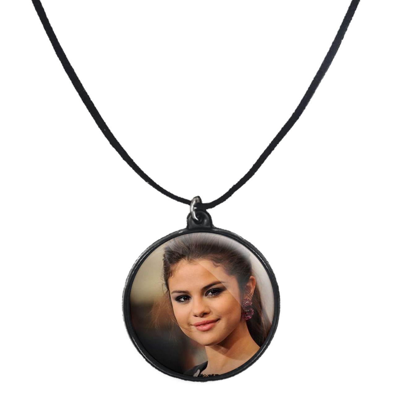 گردنبند پرمانه طرح سلنا گومز کد pmb.530 مدل دو طرفه