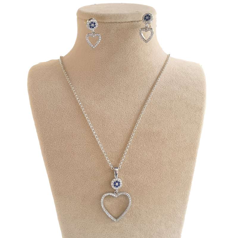 نیم ست نقره زنانه مدل 42