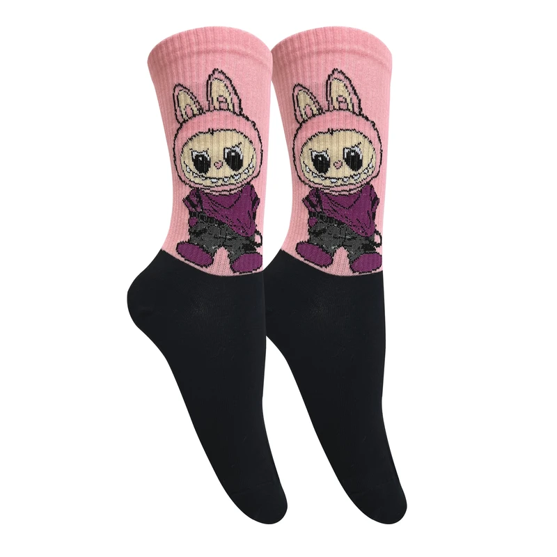 جوراب ساق بلند زنانه تن پوش هنگامه مدل پنبه کش اسپرت لبوبو