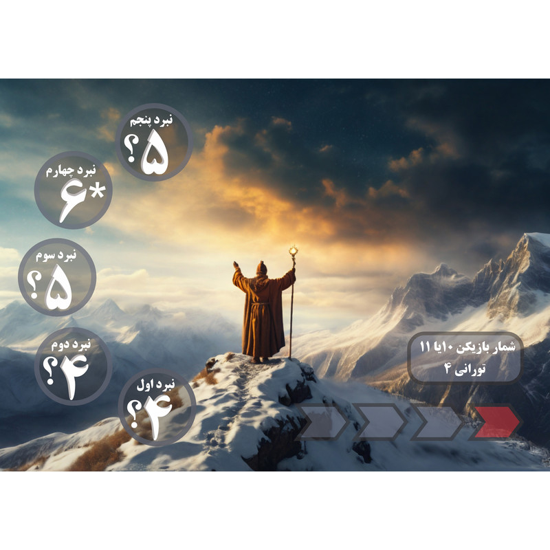 بازی فکری مدل نقش مخفی جان سیاوش