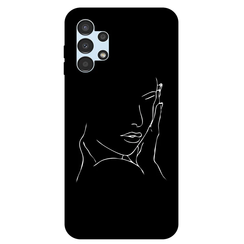 کاور مگافون طرح دخترانه مدل 8153 مناسب برای گوشی موبایل سامسونگ Galaxy A13 4G 