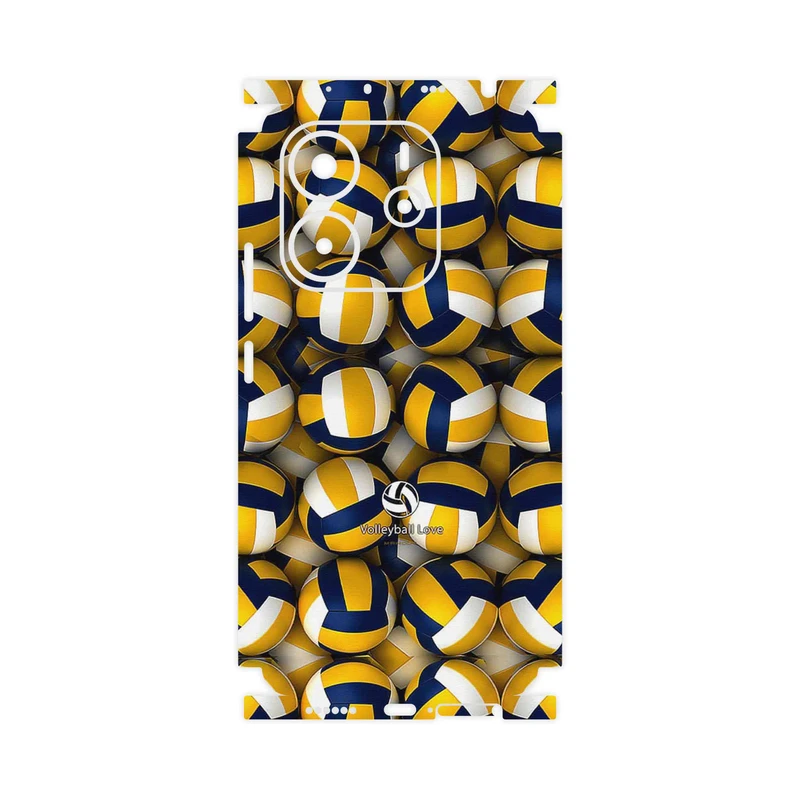 برچسب پوششی ماهوت مدل Volleyball-FullSkin مناسب برای گوشی موبایل شیائومی Redmi Note 14 4G