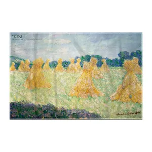 کاغذ کادو ترمه طراحان ایده مدل خانم های جوان ژیورنی از مونه کد art0195 سایز 57x37 سانتی متر