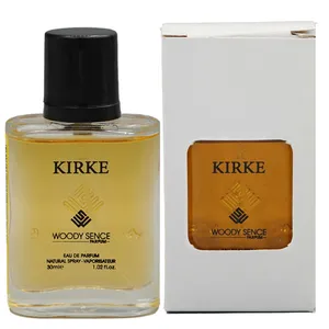 عطر جیبی وودی سنس مدل KIRKE با رایحه گرم حجم 30 میلی‌لیتر