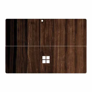 MAHOOT Dark Walnut Wood Cover Sticker for Microsoft Surface Pro 4 2015